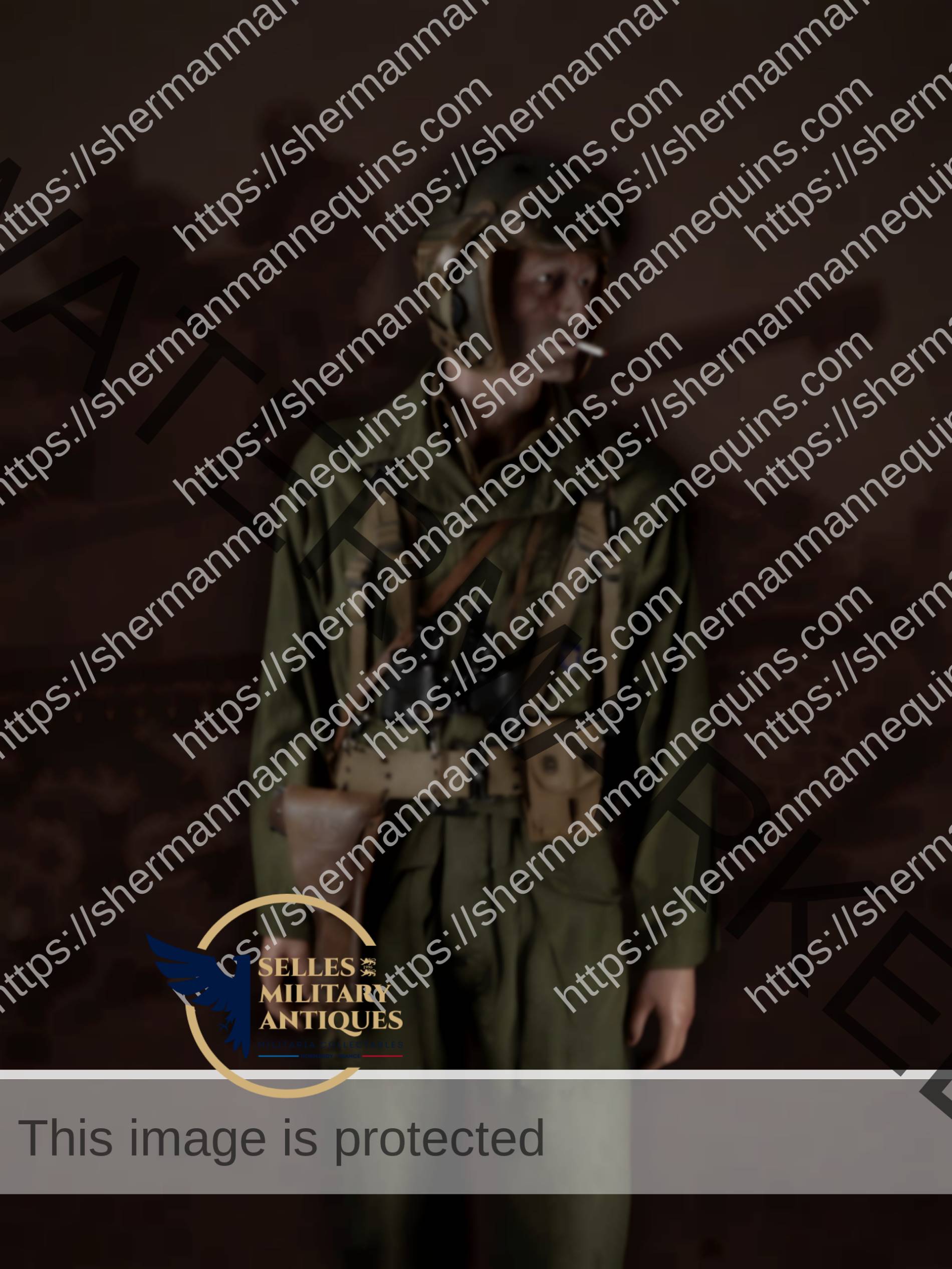 Mannequin tankiste 2ème DB