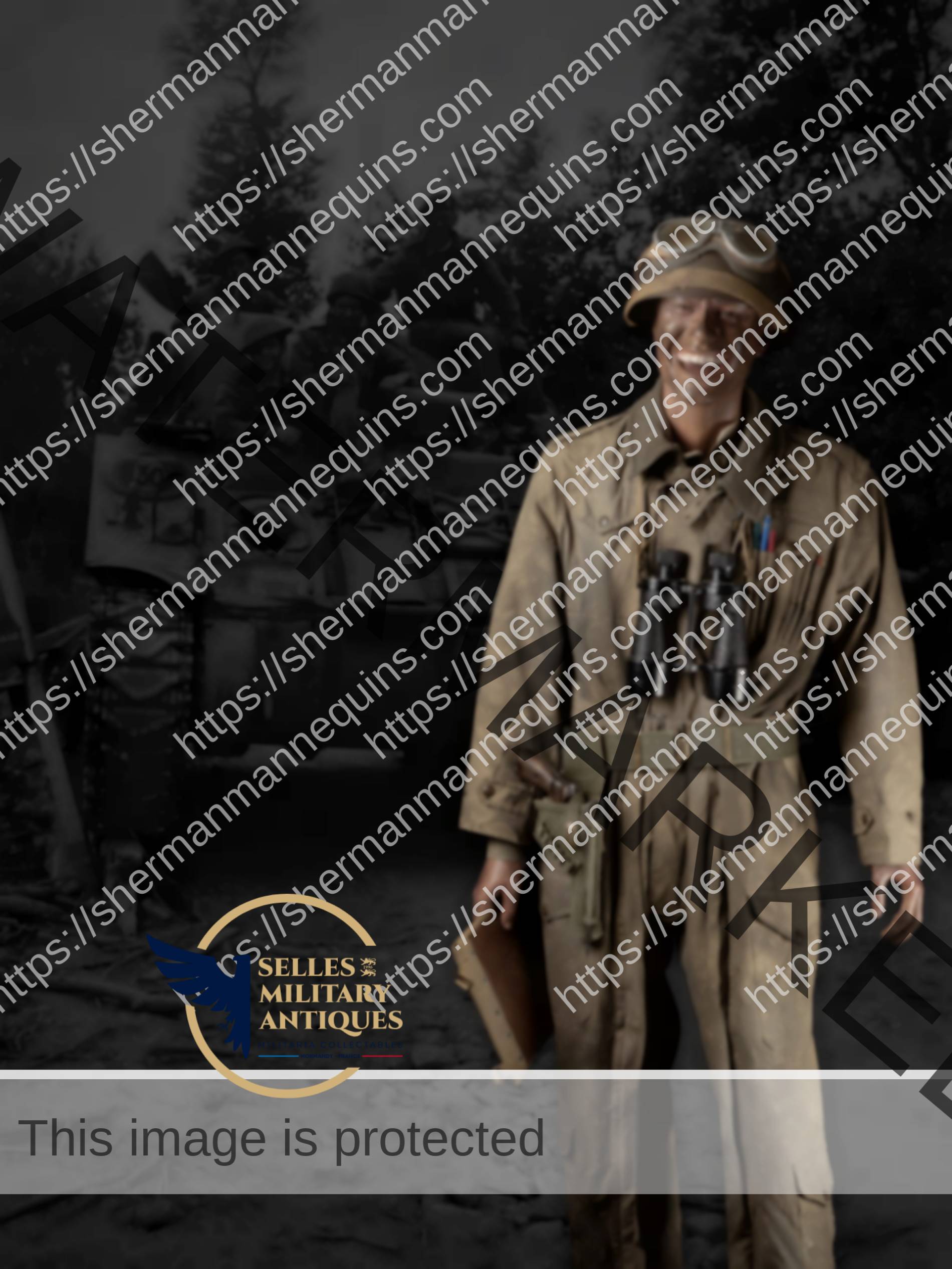 Tankiste Anglais Normandie